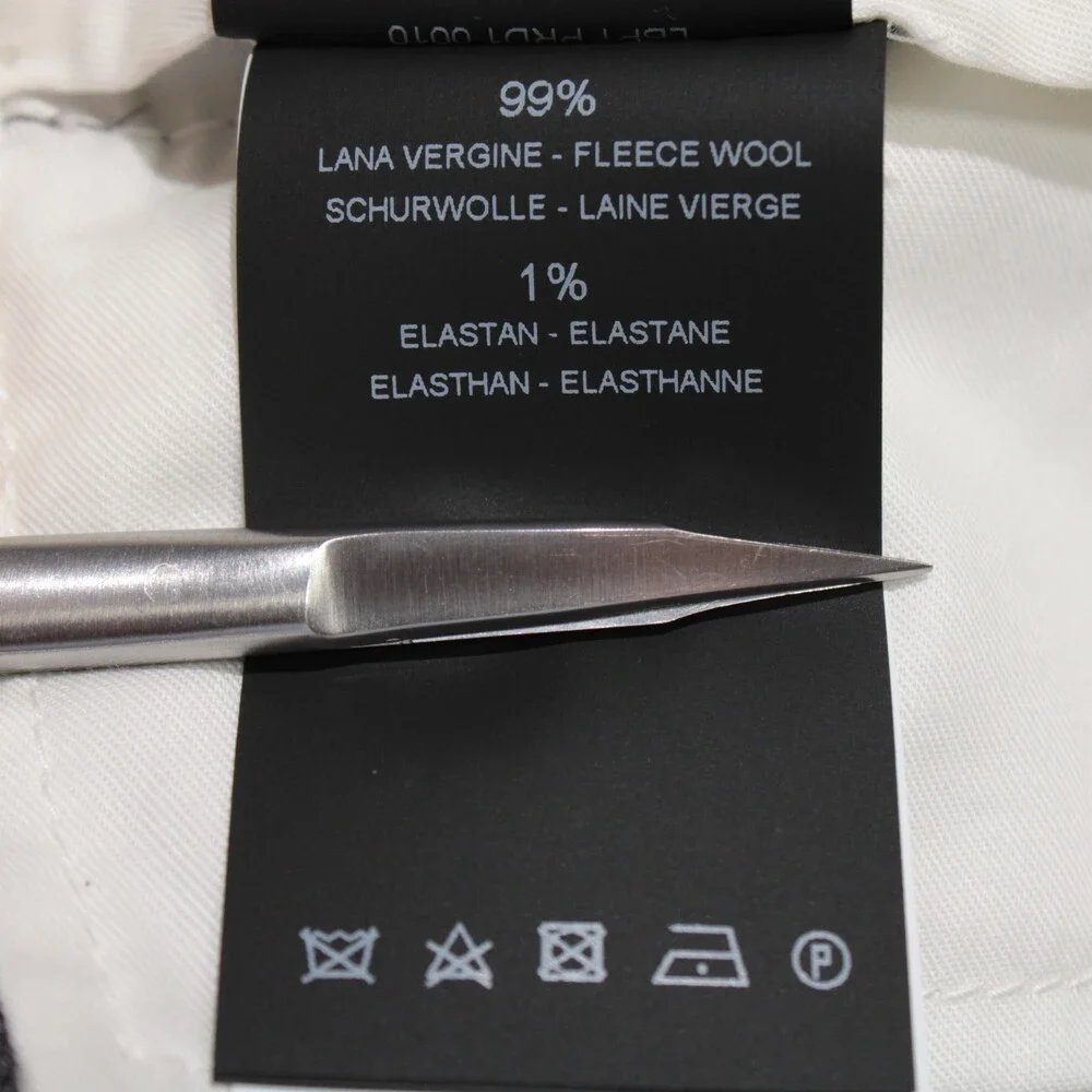 PT Torino NWT Dress Pants Size 54 (US 38) Slim Fit in Dark Gray Wool Blend